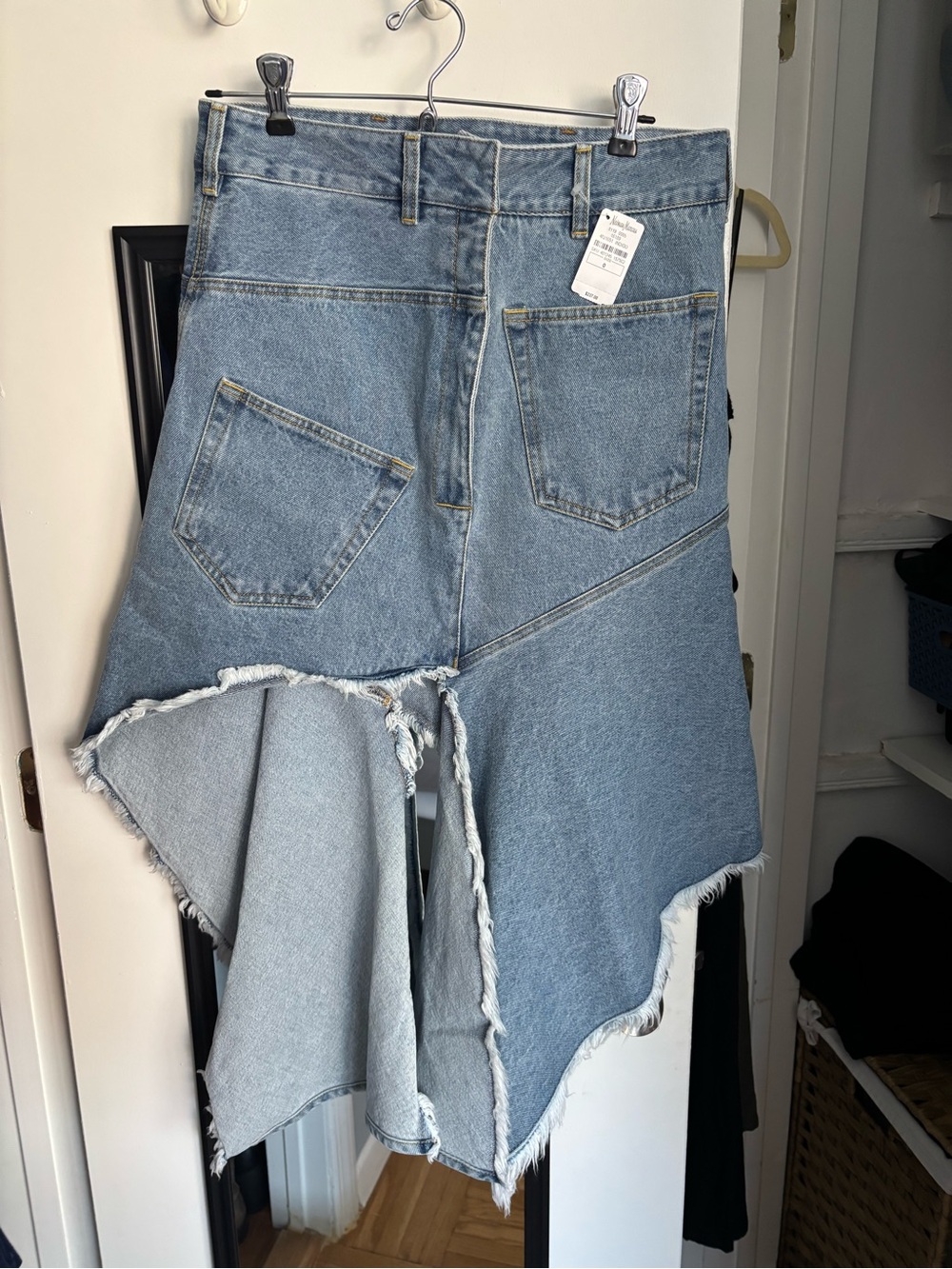 NWT Monse denim skirt